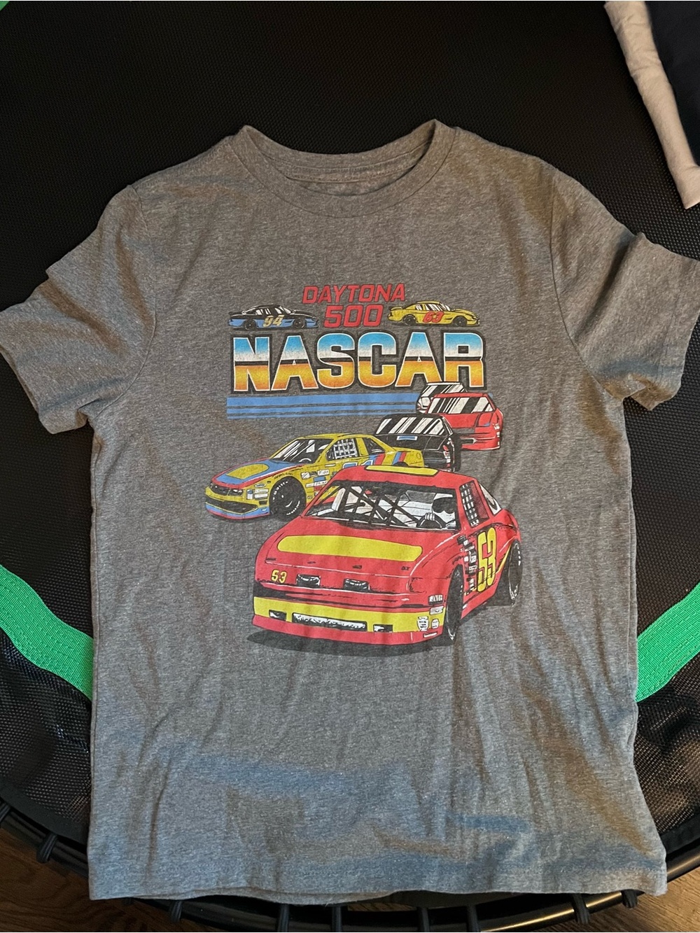 Gap Kids Grey NASCAR T-shirt. Size Large